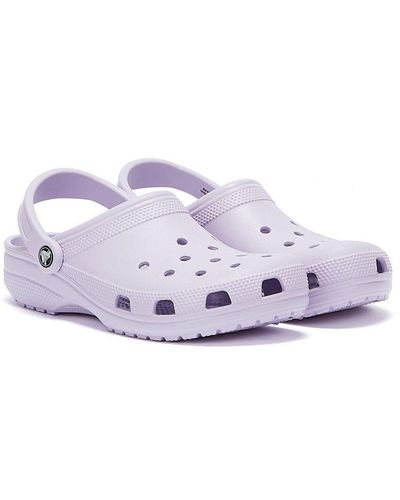 Crocs™ Womenss Classic Clogs - Purple