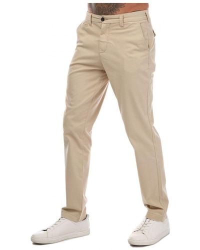 Lyle & Scott And Straight Fit Chino Trousers - Natural