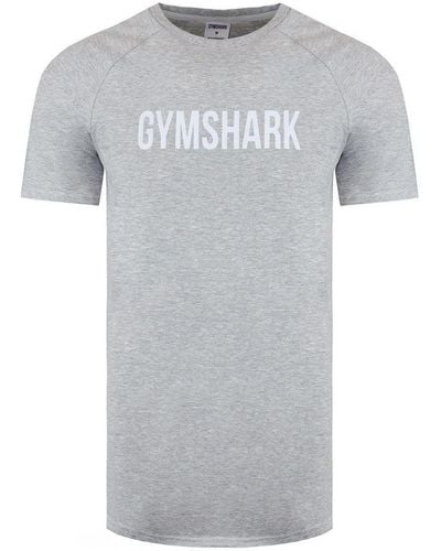 GYMSHARK Apollo Slim T-Shirt Cotton - Grey