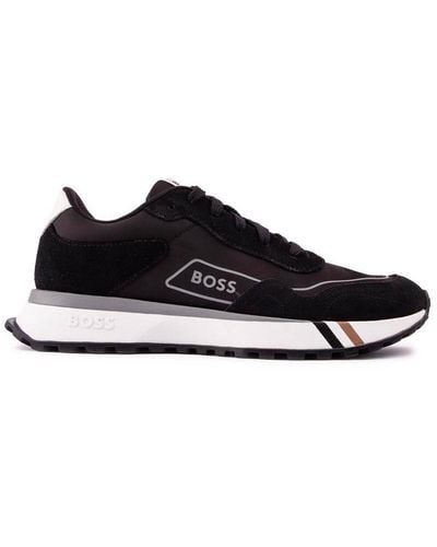 BOSS Jonah Run Sneakers - Zwart