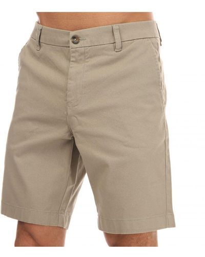 Ben Sherman Slim Fit Stretch Chino Shorts - Grey