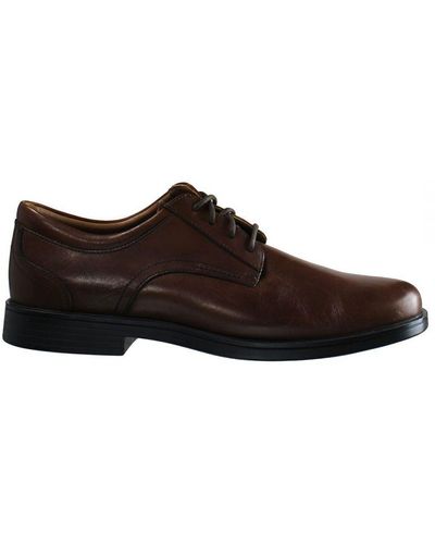 Clarks Un Aldric Shoes Leather - Brown