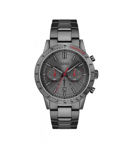 BOSS Allure Ip Bracelet Watch - Grey