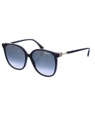 Fendi Butterfly-Shaped Acetate Sunglasses Ff0374S - Blue