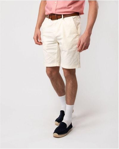 GANT Regular Sunfaded Shorts - White