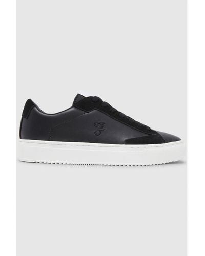 Farah 'Kody' Casual Lace Up Trainers - Black