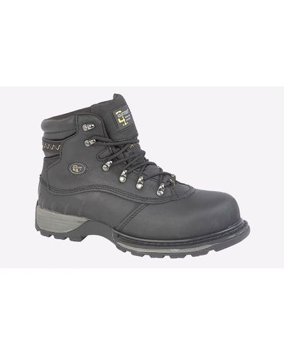 Grafters Precision Waterproof Safety Boots - Grey