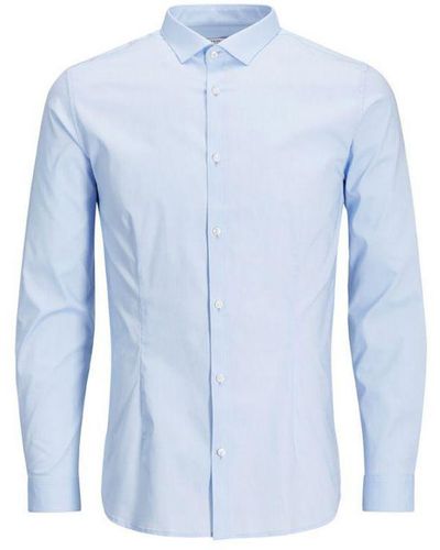 Jack & Jones Overhemd Met Lange Mouwen - Blauw