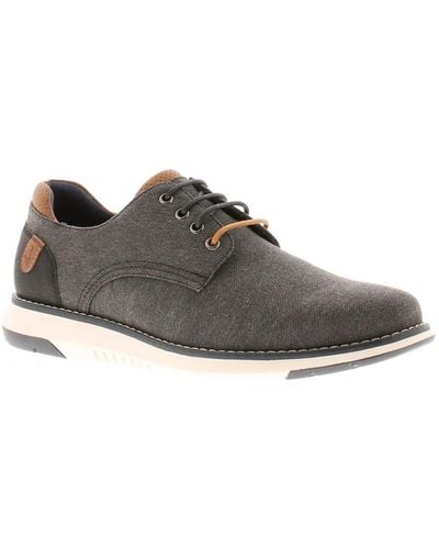 Hush Puppies Shoes Canvas Memory Foam Bruce - Brown