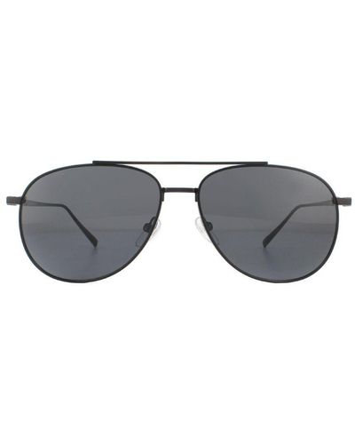 Ferragamo Sunglasses Sf201S 002 Matte Metal - Grey