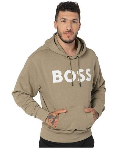 BOSS Normaal Sweatshirt - Metallic