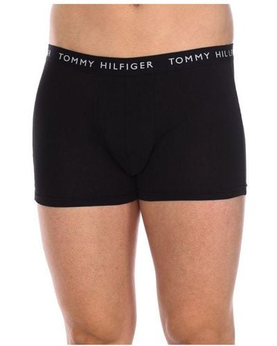 Tommy Hilfiger Recycled Essentials 3 Pack Trunk - Black