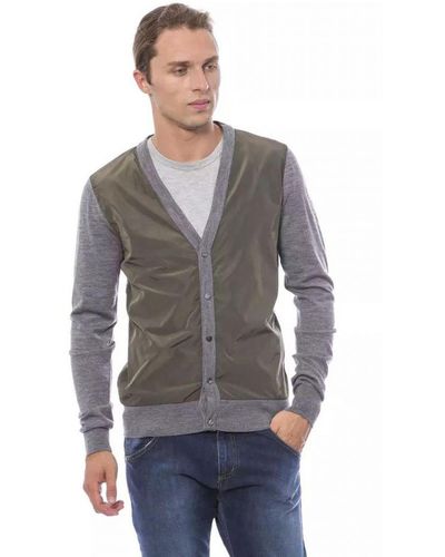 Verri Wool Cardigan - Grey