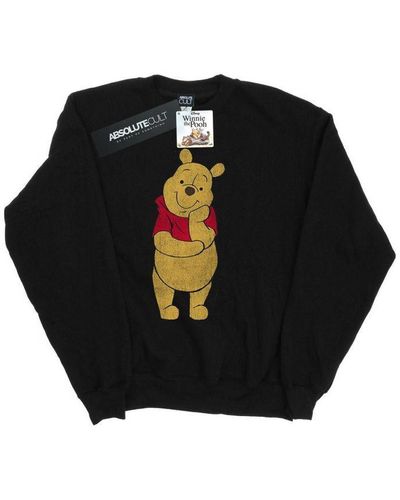 Disney Winnie The Pooh Classic Sweatshirt () - Black