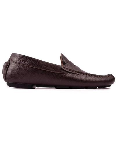 Sole Charles Driver Shoes - Brown