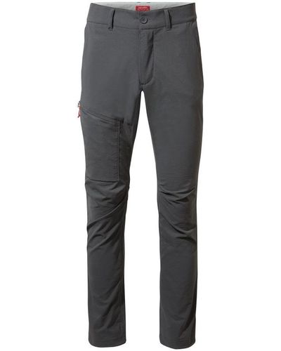 Craghoppers Pro Active Nosilife Trousers (Dark) - Grey