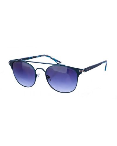 Armand Basi Ab12299 Oval Shape Sunglasses - Blue