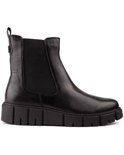 By Caprice Inside Zip Boots - Black