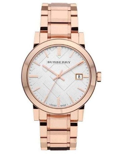 Burberry Bu9004 Watch - Metallic