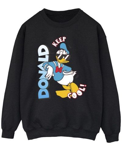 Disney Donald Duck Cool Sweatshirt () - Black