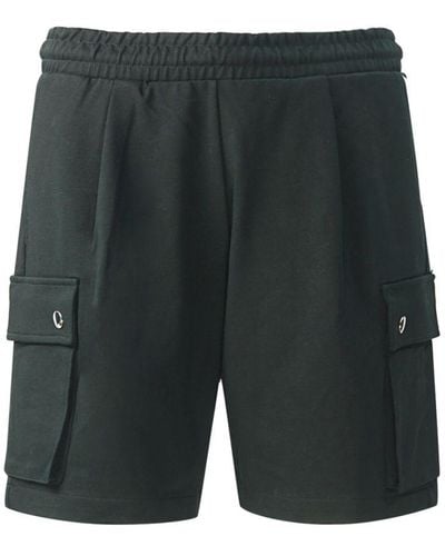 DIESEL P-prone Black Cargo Shorts Cotton - Grey