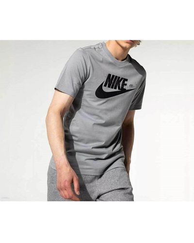 Nike Sportswear Air Max T Shirt In Grey Cotton