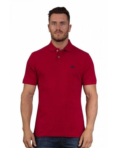 Raging Bull Big & Tall Organic Signature Polo - Red