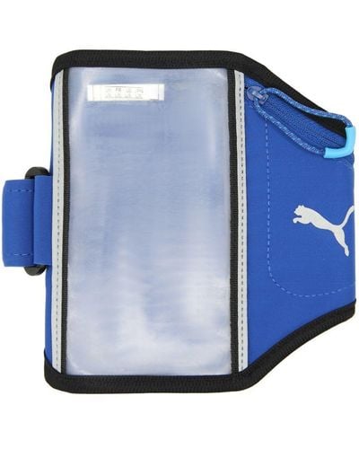 PUMA Running Training Galaxy S5 & S6 Phone Pocket Arm Case 053141 02 - Blue