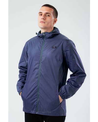 Hype Navy Showerproof Style Jacket - Blue