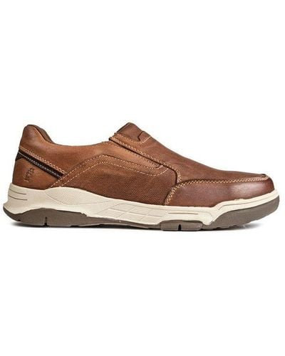 Hush Puppies Fletcher Schoenen - Bruin