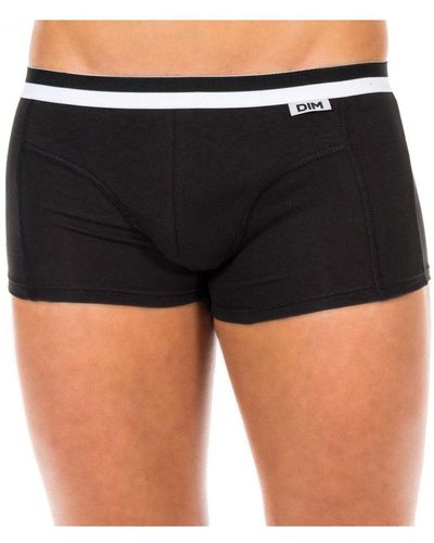 DIM Pack-2 Boxers Unno Basic Breathable Fabric D05H2 - Black