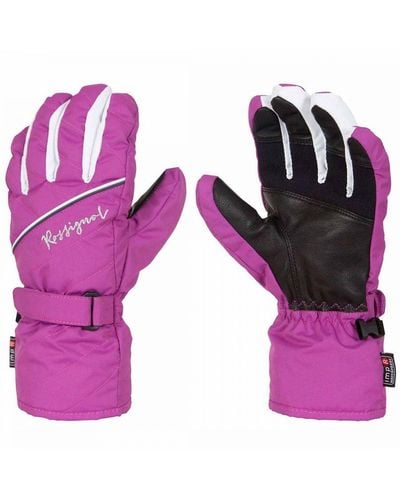Rossignol Laly Impr Purple Ski Gloves