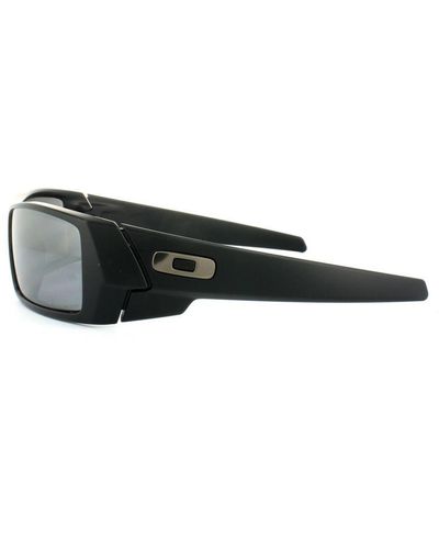 Oakley Wrap Matt Iridium Polarized Sunglasses - Black