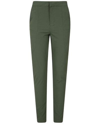 Mountain Warehouse Kesugi Stretch Slim Trousers - Green