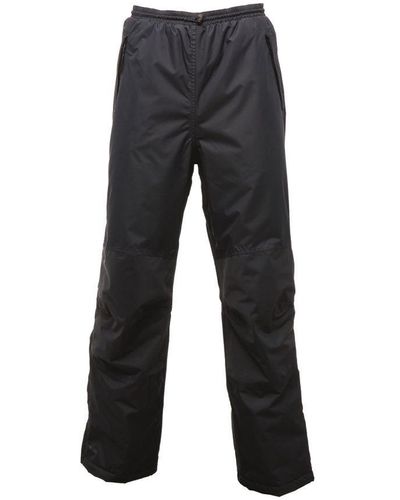 Regatta Linton Overtrousers (Waterproof, Windproof And Breathable) () - Black