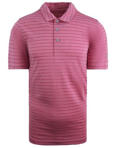 PUMA Dry Cell Performance Fit Rotation Stripe Polo Shirt 577974 23 - Pink