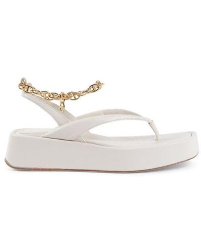 Dee Ocleppo Tokyo Chain Sandal - White