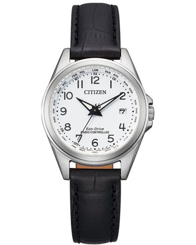 Citizen Watch Ec1180-14A Leather - Metallic