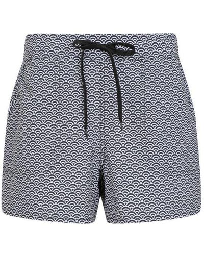 Mountain Warehouse Gedessineerde Stretch Zwemshort (zwart) - Grijs