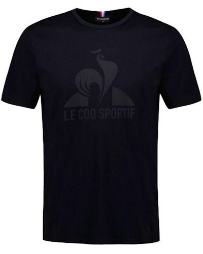 Le Coq Sportif T Shirt Homme Authentiek - Zwart