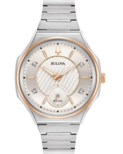 Bulova Curv Watch 98P182 - White