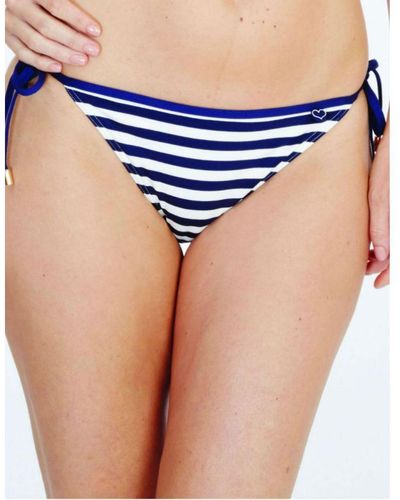 Lepel 1742720 Beach Life Tie Side Bikini Pant - Blue