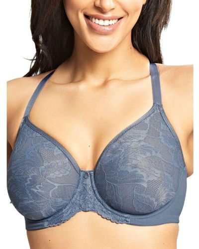 Panache Radiance Moulded Non Padded Bra - Blue