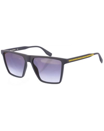 Karl Lagerfeld Kl6060s Rechthoekige Acetaat Zonnebril Voor - Blauw