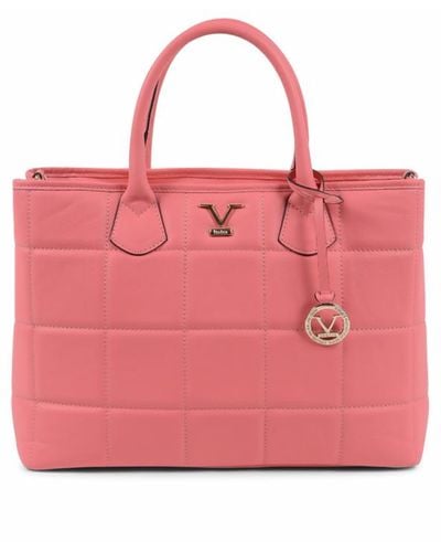 Versace 1969 Abbigliamento Sportivo Srl Milano Italia 19V69 Handbag Bh10232 52 Sauvage Geranio Leather - Pink