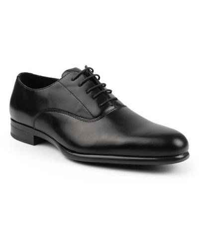Where's That From Wheres 'Ryan' Oxford Lace Up Work Dress Shoes - Black