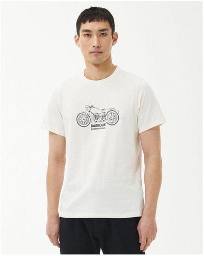 Barbour Gear T-Shirt - White