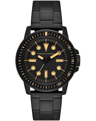 Armani Exchange Leonardo Horloge Zwart Ax1855