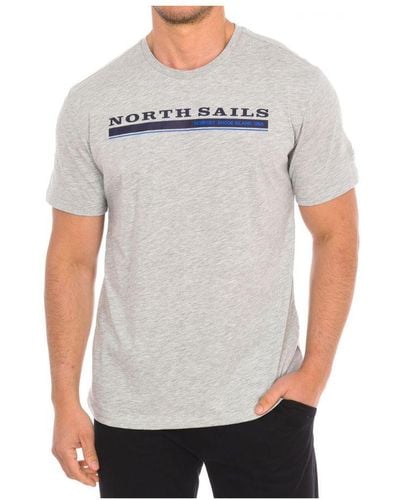 North Sails Short Sleeve T-Shirt 9024040 - Grey
