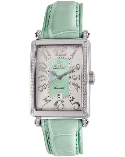 Gevril Glamour Watch - Green